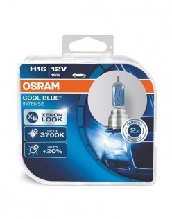 Osram H16 Cool Blue Intense Halojen Ampul 2 Adet