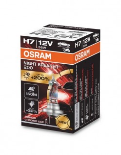 Osram H7 Night Breaker 200 Halojen Ampul 1 Adet