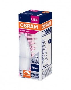 Osram Parathom 5W-40W 2700K E14 Dim Edilebilir Led Ampul