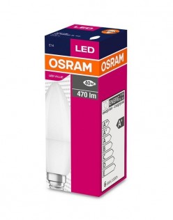 Osram Led Value 5,5W-40W 6500K E14 Led Ampul
