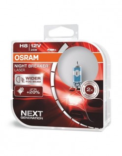 Osram H8 Night Breaker Laser Halojen Ampul 2 Adet