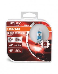 Osram H7 Night Breaker Laser Halojen Ampul 2 Adet