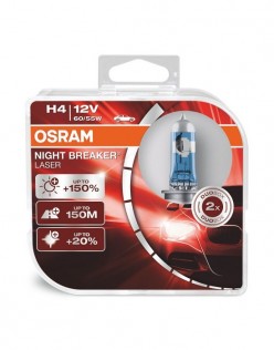 Osram H4 Night Breaker Laser Halojen Ampul 2 Adet