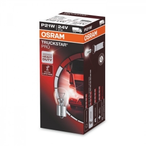 Osram P21W 24V Truckstar Pro Halojen Ampul 10 Adet