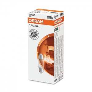 Osram C3W 24V Original Line Halojen Ampul 28 mm 10 Adet