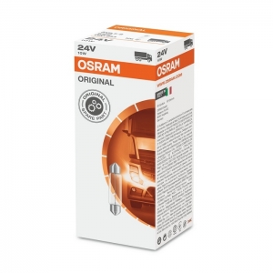 Osram C10W 24V Original Line Halojen Ampul 41 mm 10 Adet