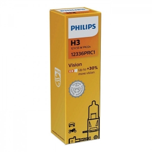 Philips H3 Vision Halojen Ampul 1 Adet