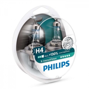Philips H4 X-treme Vision Halojen Ampul 2 Adet