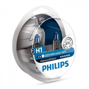 Philips H1 Diamond Vision Halojen Ampul 2 Adet