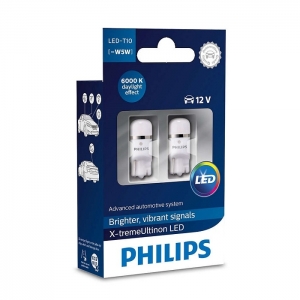 Philips W5W T10 6000K X-treme Ultinon Led Ampul Seti 2 Adet