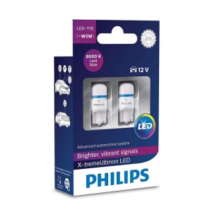 Philips W5W T10 8000K X-treme Ultinon Led Ampul Seti 2 Adet