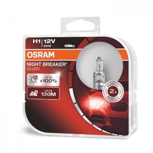 Osram H1 Night Breaker Silver Halojen Ampul 2 Adet