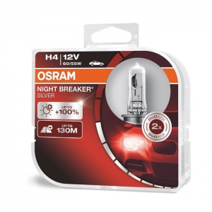 Osram H4 Night Breaker Silver Halojen Ampul 2 Adet