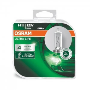 Osram H11 Ultra Life Halojen Ampul 2 Adet