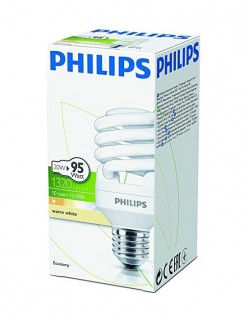 Philips Economy Twister 20W-95W 2700K E27 Tasarruflu Ampul
