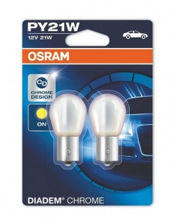 Osram PY21W Diadem Chrome Halojen Ampul 2 Adet