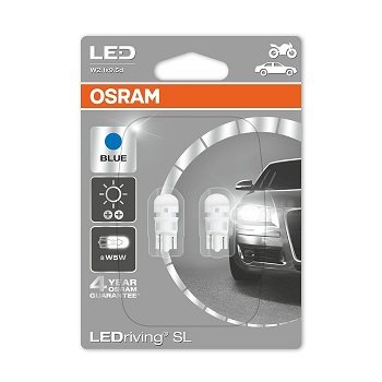 Osram W5W T10 Mavi Ledriving