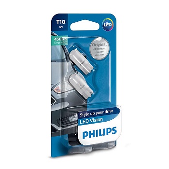 Philips W5W T10 4500K Vision Led